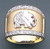 14k Gold 15mm Two-tone Fancy Elephant Ring With Cz Accents