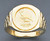 14k Gold 13mm Wide Aries Zodiac Ring