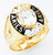 14k Gold Ladies Aries Zodiac Ring