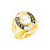 14k Gold Ladies Aries Zodiac Ring
