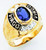 14k Gold Ladies Virgo Zodiac Ring