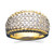 14k Gold Ladies Pave-set 1.25ct Diamond Ring