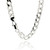 Sterling Silver (Nickle Free) 8.5mm Curb Link Chain 18 Inches