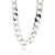 Sterling Silver (Nickle Free)  12mm Curb Link Chain 24 Inches