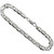 Sterling Silver (nickel Free) 7mm Flat Mariner Chain 30 Inches
