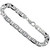 Sterling Silver (nickel Free) 9mm Flat Mariner Chain 20 Inches