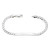 Sterling Silver 5mm Curb ID bracelet 8 Inches