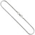Sterling Silver "nickle Free" 1.5 Mm Rope Chain 30"