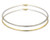 14k Reversible Omega Necklace 3 Mm 16"