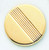14k Gold Circle Tie Tack With 1 Diagonal Lines