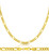 18K Yellow Gold 6.0mm Figaro Chain 30 Inches