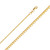 18K Yellow Gold 1.1mm Box Chain 22  Inches