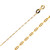 14K Yellow Gold 1.8 mm Anchor Chain 30 Inches