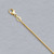 18K Yellow Gold 1.4mm Round Snake Chain 24 Inches