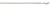 18k White Gold (Nickel Free) 1.5mm Spiga (wheat) Chain 18 Inches