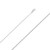 18k White Gold (Nickel Free) 1.5mm Spiga (wheat) Chain 18 Inches