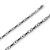 Solid Platinum Fancy Handmade Chain 4.2mm 26 Inches