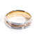 14k Tri-color Gold Hand Made Designer Wedding Ring