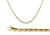 14k Yellow Gold 3.2mm Fancy Hand Made Chain 30 Inches