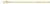 14k Yellow Gold 2.6mm Fancy Hand Made Chain 30 Inches