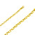 14k Gold 3.4mm Fancy Hand Made Chain 18 Inches