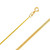 14k Gold 1.0mm Cable Chain 24 Inches