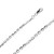 14k White Gold (Nickel Free) Rolo Chain 3.1mm Wide 18 Inches