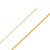 14k Gold Rolo (cable) Link Chain, 1.4mm Wide 24 Inches