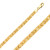 14k Gold 7.0mm Byzantine Chain 20 Inches