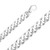 14k White Gold Hand Made Bracelet 13mm Wide And 9 Inches