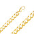18k Yellow Gold Hand Made Bracelet 9.8mm Wide And 8 Inches