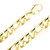 18k Yellow Gold Handmade Figaro Chain 9.8mm Wide And 22 Inches