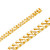 18k Yellow Gold Hand Made Chain 8.2mm Wide And  26 Inches