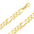 18k Yellow Gold Handmade Figaro Chain 13mm Wide And 20 Inches