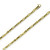 14K Yellow Gold 3.2mm Fancy Handmade Chain 18 Inches