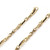 14k Gold 3.8mm Fancy Hand Made Bracelet 8 Inches