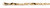 14k Yellow Gold Fancy Hand Made Chain 4.2mm 24 Inches