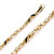14k Yellow Gold Fancy Hand Made Chain 4.2mm 24 Inches