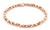 14k Rose Gold Fancy Hand Made Chain 4.2mm 16 Inches