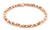 14k Rose Gold Fancy Hand Made Chain 4.2mm 28 Inches