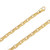 14K Yellow Gold 4.9mm Handmade Rolo Chain 28 Inches