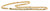 18k Gold Modern Handmade Chain 3.2mm 22 Inches