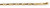 18k Gold Modern Handmade Chain 3.2mm 22 Inches