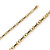 18k Gold Modern Handmade Chain 3.2mm 22 Inches