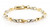 14k Two Tone Hand Made Gold Chain 5.8mm Wide 20"