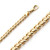 14k Gold Hand Made Bracelet 6.6mm Wide 7 Inches