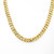 14k Gold Handmade Cuban Link Chain 7.4mm Wide 22 Inches