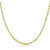 14K Yellow Gold 2.0mm Diamond Cut Ball Chain 20 Inches