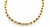 14k Yellow Gold Hand Made Beaded Chain 5mm 16 Inches