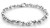 14k White Gold Hand Made Love Knot Bracelet 5.5mm 8 Inches